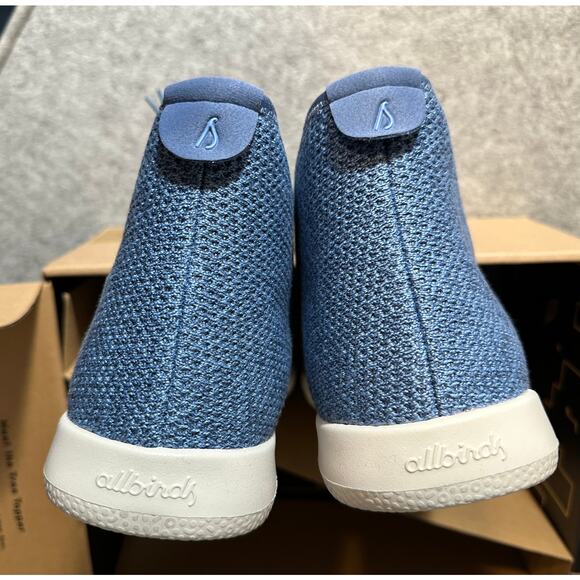 New Allbirds Sapphire Blue Tree Toppers Men's Size 9 - Picture 4 of 6